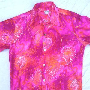 Vintage LIBERTY HOUSE Psychedelic Hawaiian Shirt